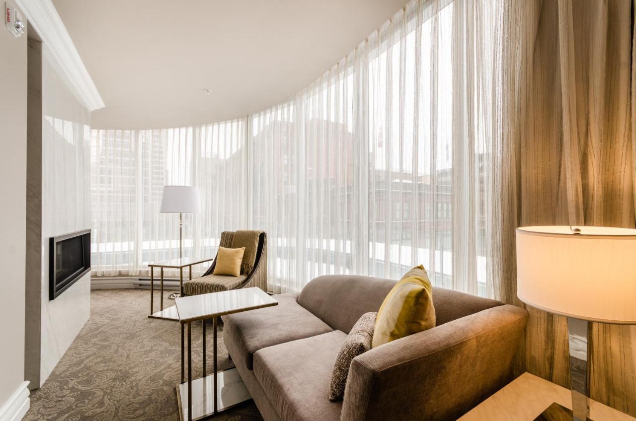 Hôtel Birks Montréal Exterior foto A living room at The Park