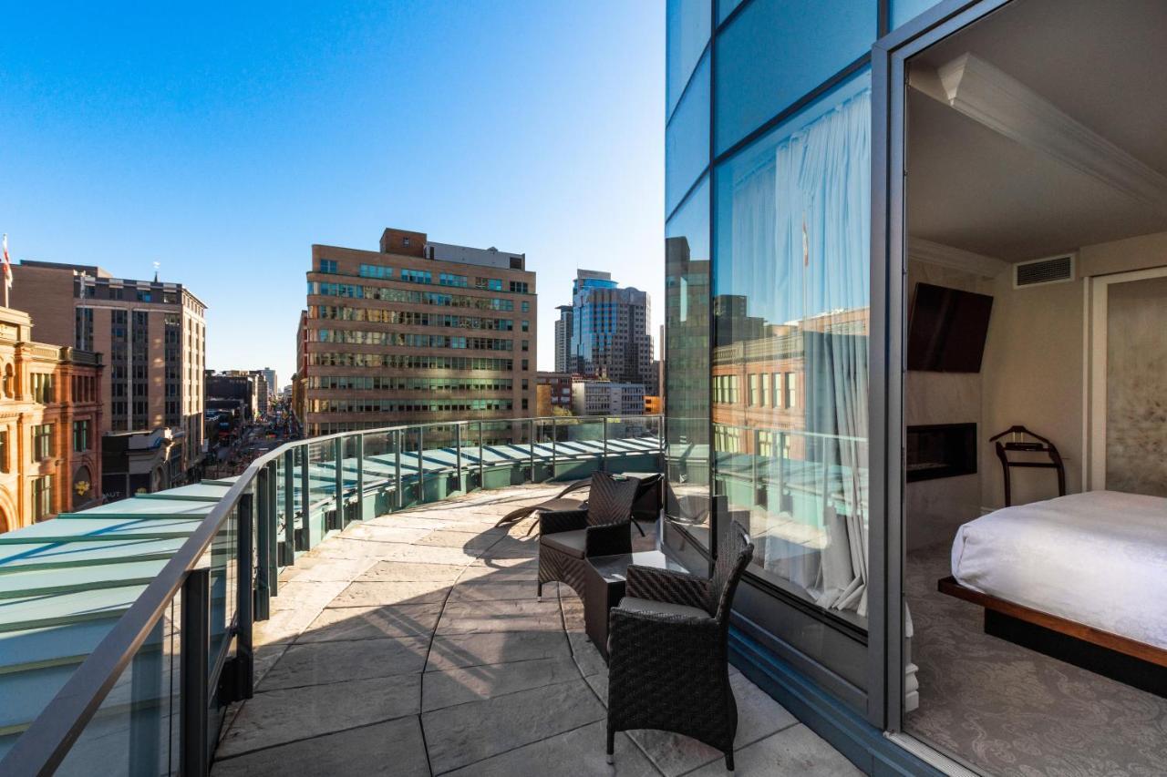 Hôtel Birks Montréal Exterior foto A view from a guest room at the Hotel Commonwealth